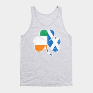 Scotch Irish Shamrock Scottish St Patrick's Day Tank Top